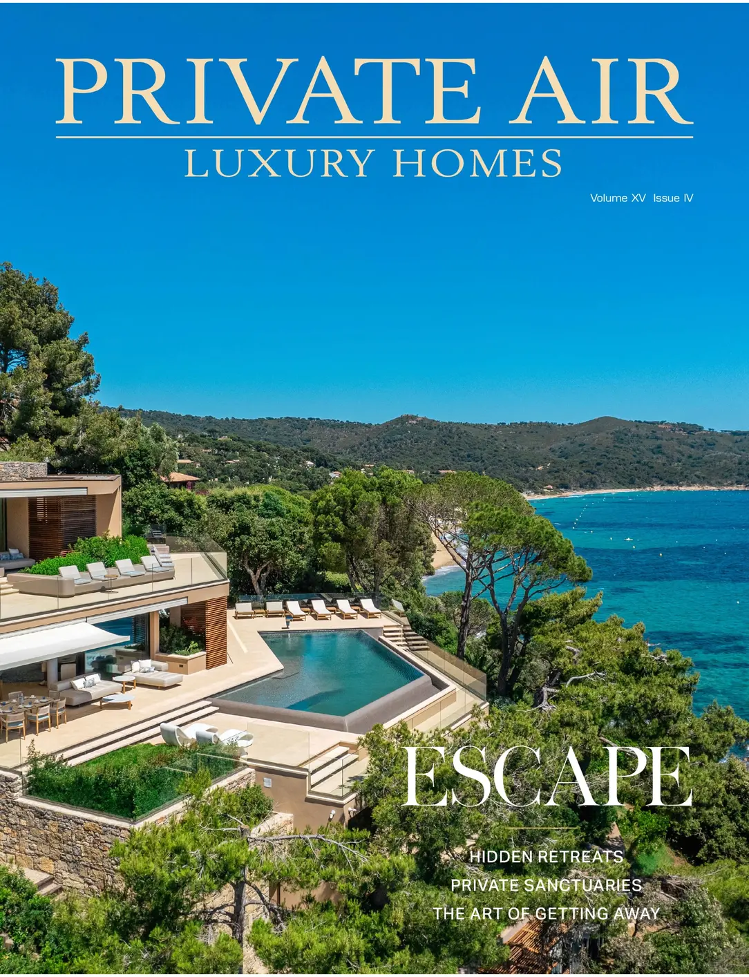 Private Air Luxury Homes magazine cover
